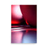 Rich crimson colors with reflecting highlights on abstract art prints with A