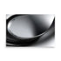 Mesmerizing abstract swirls encircle black curves. Glowing white oval center radiantly emanates light. Flowing lines evoke depth, movement sensation.